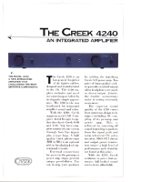 Creek 4240 Leaflet 